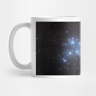 Pleiades in the night sky Mug